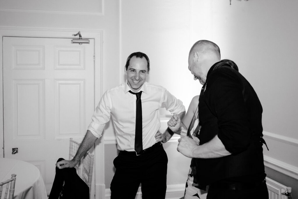dancefloor at eastington park  by cotswolds wedding photographer
