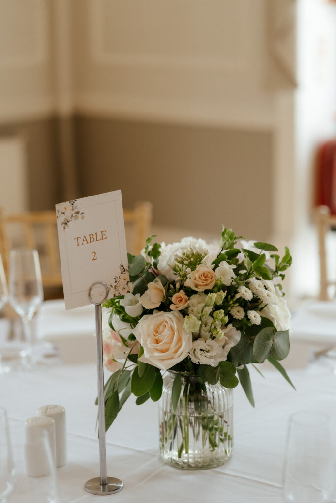 cocktail hour at Eastington park by Cotswolds wedding photographer