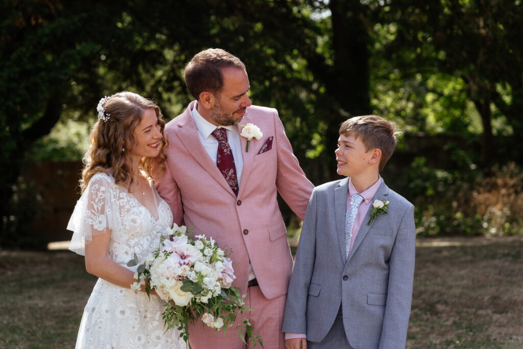 cocktail hour at Eastington park by Cotswolds wedding photographer