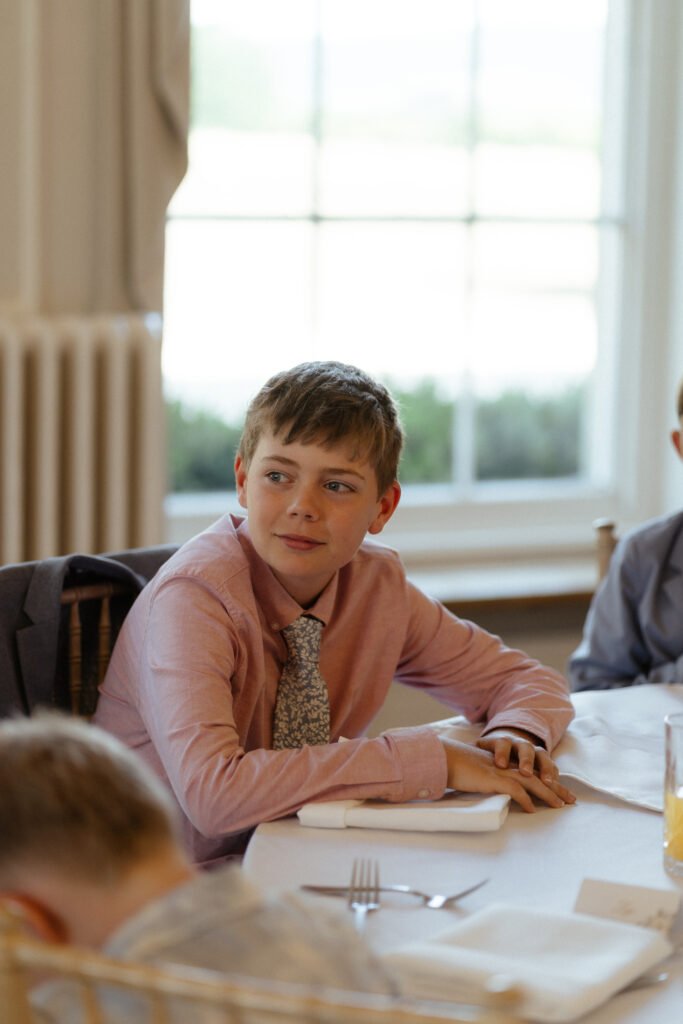 speeches at eastington park  by cotswolds wedding photographer