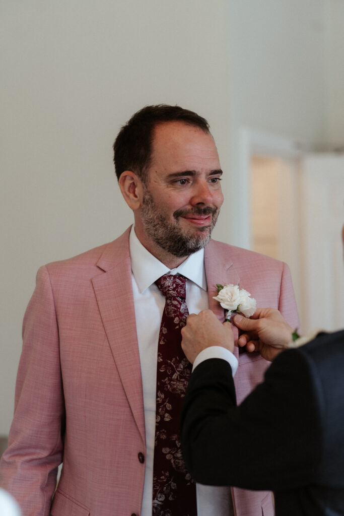 Bridal prep at Eastington park by Cotswolds wedding photographer