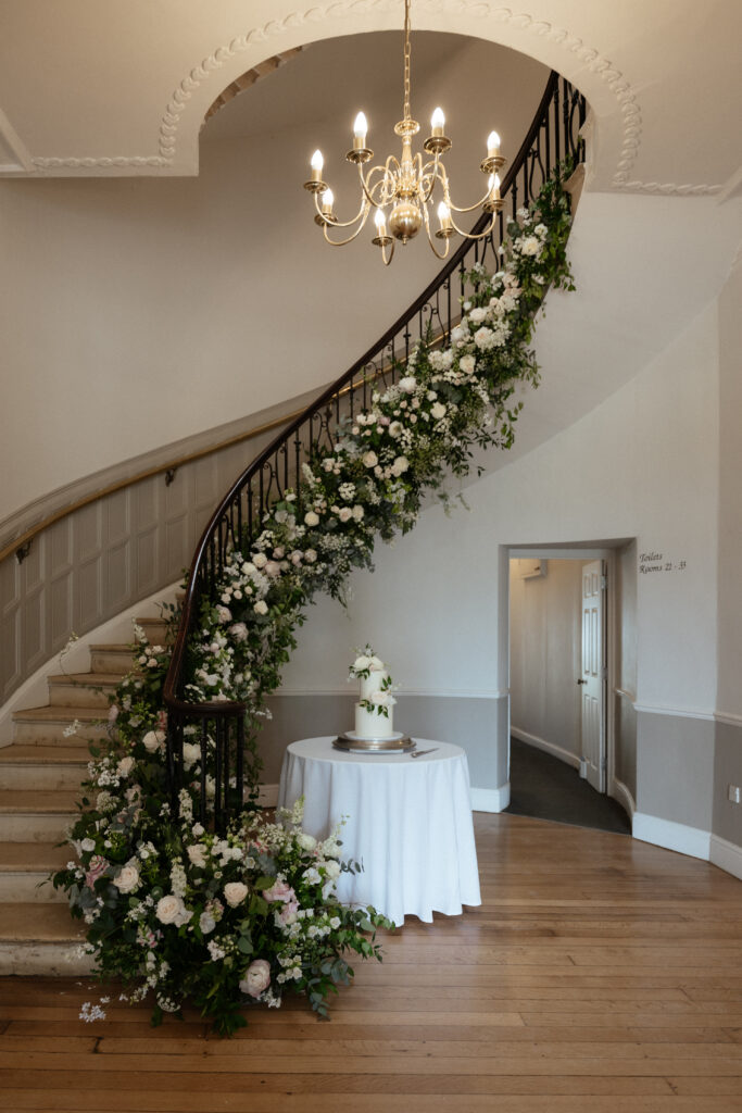 Bridal prep at Eastington park by Cotswolds wedding photographer