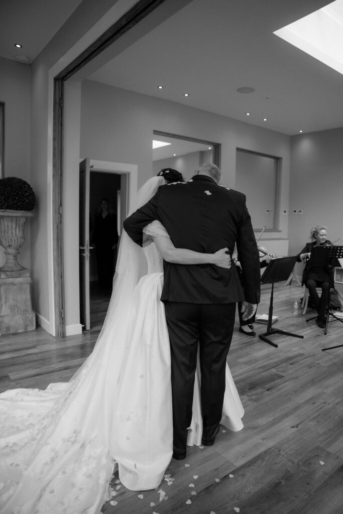 Bredenbury Court Barns wedding ceremony photos by Hereford Wedding Photographer