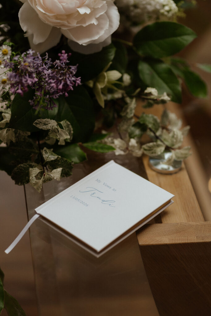 Bredenbury Court Barns wedding ceremony photos by Hereford Wedding Photographer