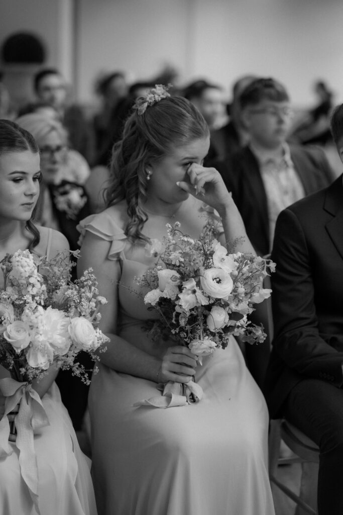 Bredenbury Court Barns wedding ceremony photos by Hereford Wedding Photographer