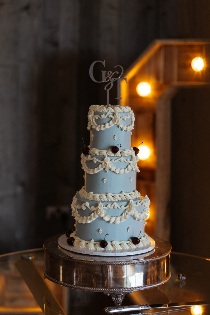 Wedding Reception reveal at Bredenbury Court Barns by Hereford Wedding Photographer