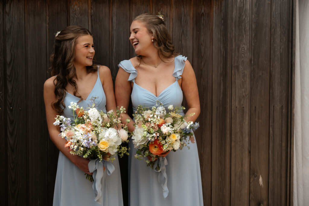 Bredenbury Court Barns wedding bridal prep photos by Hereford Wedding Photographer
