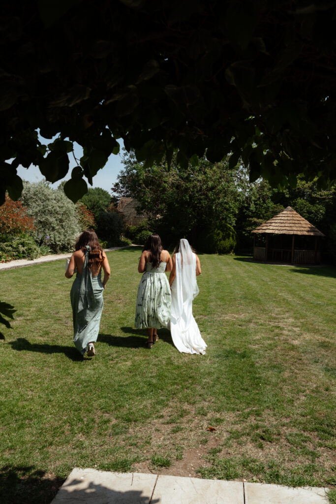 cocktail hour for wedding at manor house hotel by cotswolds wedding photographer