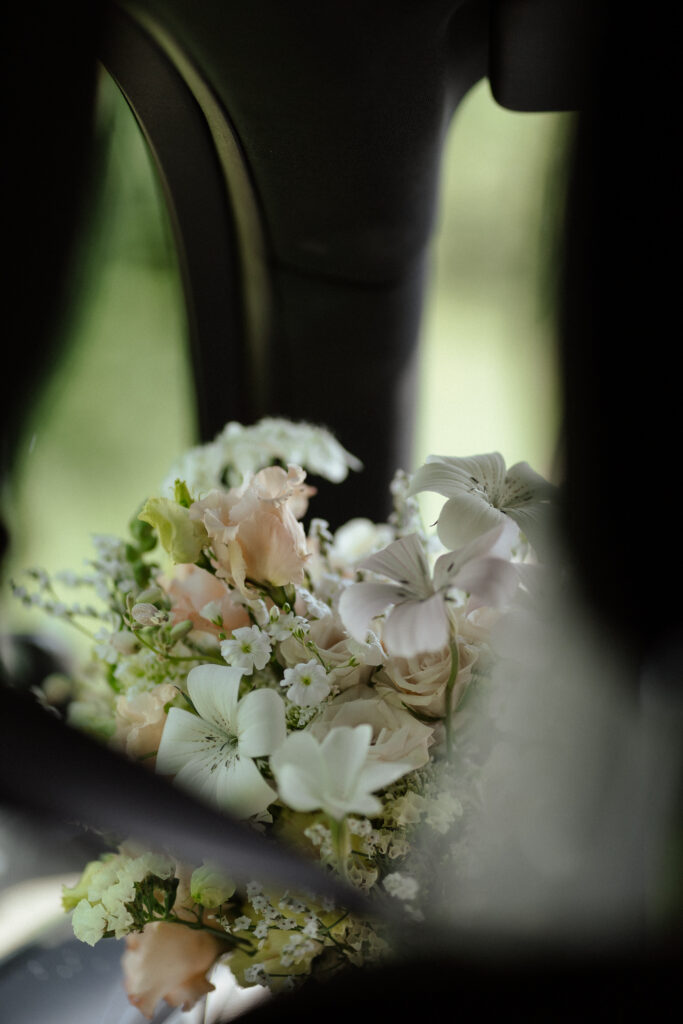 bridal prep at the manor house hotel by cotswolds wedding photographer