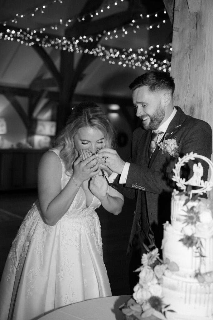 evening reception at brinsop court for autumn wedding by hereford wedding photographer