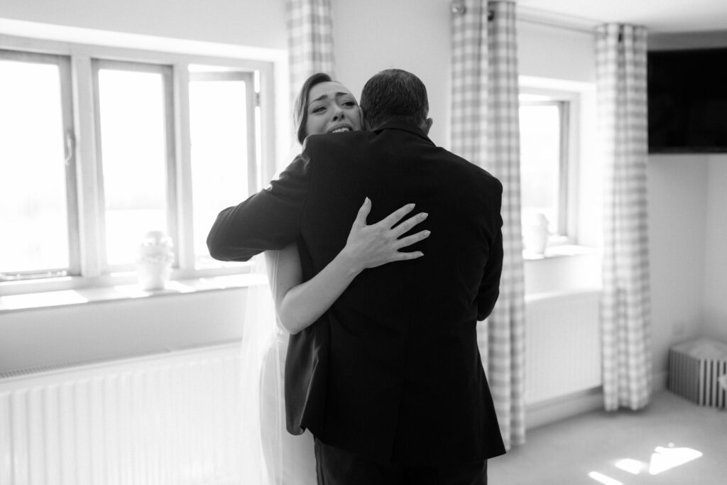 bridal prep at Brinsop Court by Cotswolds wedding photographer