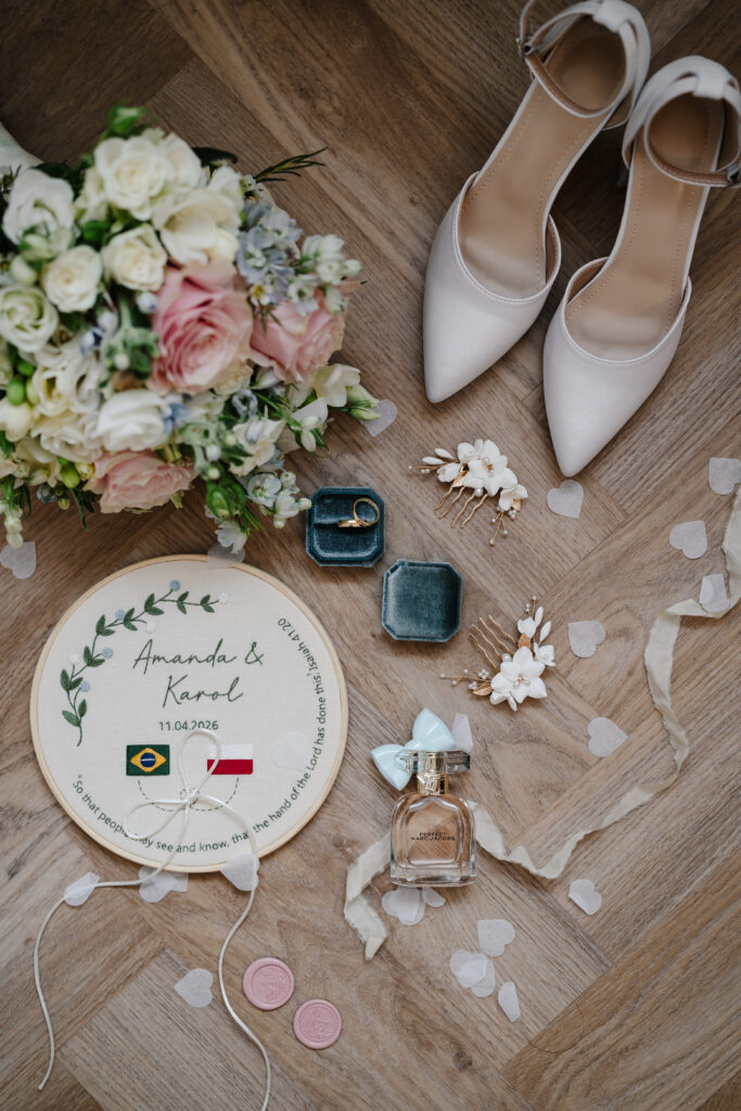 bridal prep for bath wedding photographed by Cotswolds wedding photographer