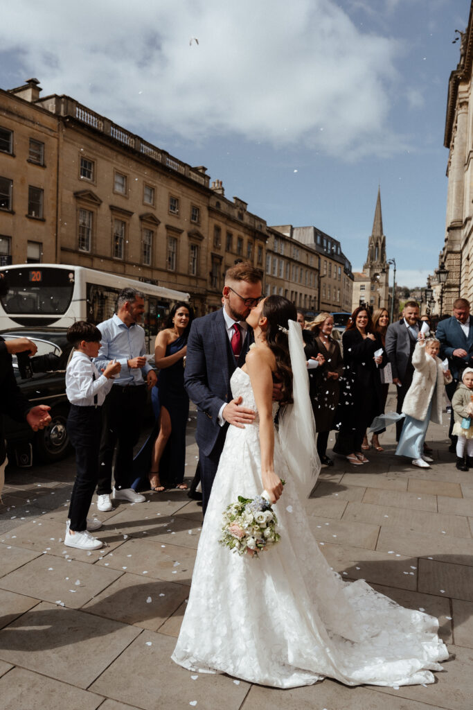 guildhall ceremony in council chamber for bath wedding photographed by Cotswolds wedding photographer