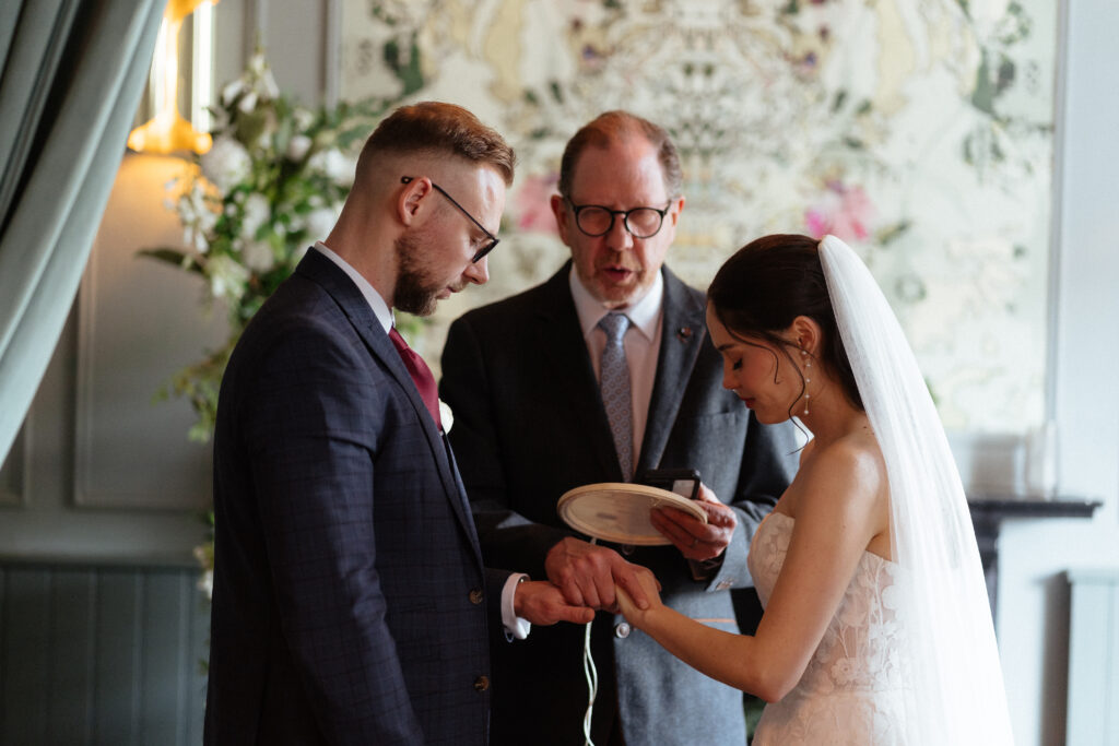 wedding reception at Browns restaurant for bath wedding photographed by Cotswolds wedding photographer