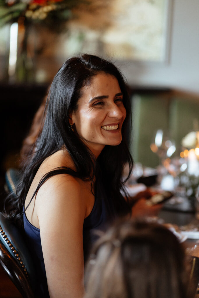 wedding reception at Browns restaurant for bath wedding photographed by Cotswolds wedding photographer